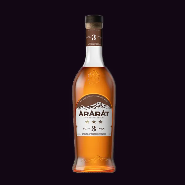 Коньяк Арарат 3 года 0,5 л.