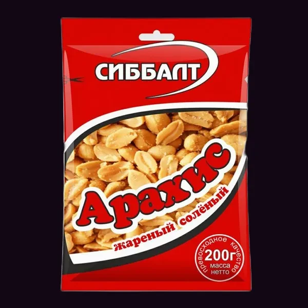 Арахис Сиббалт жареный соленый 200г Арахис Сиббалт жареный соленый 200г