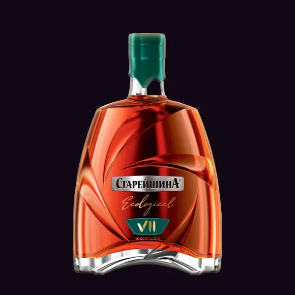 Коньяк Старейшина 7 лет 0.5 л.